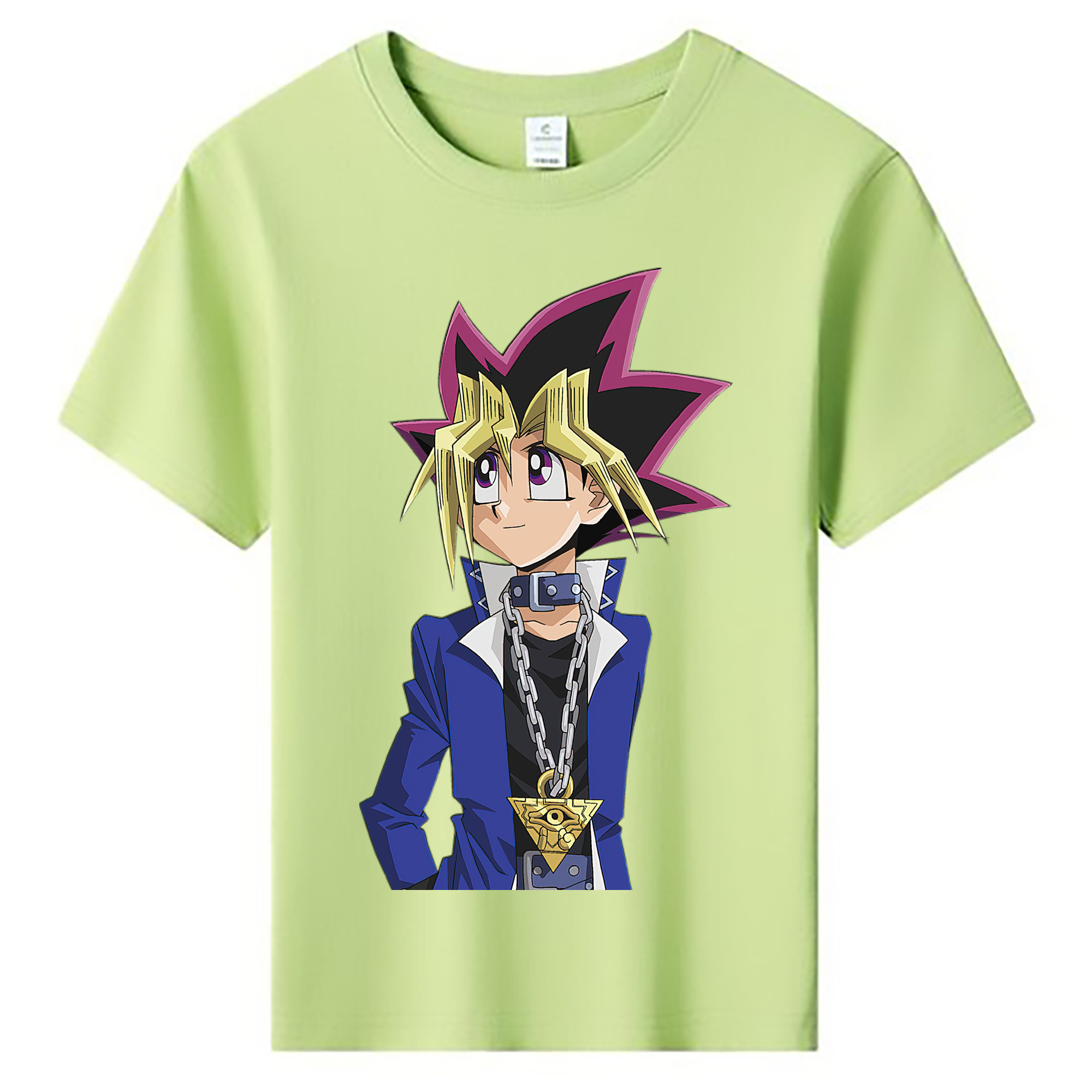（画像用） 遊☆戯☆王 Yu-Gi-Oh! 綿100％キッズTシャツ（フロントプリント）